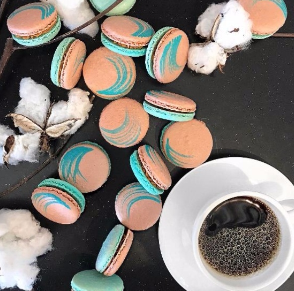 미국의 한 베이커리 마카롱들 | 인스티즈
