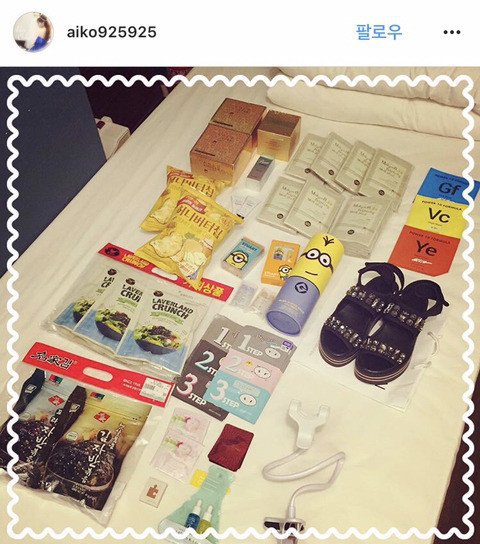 일본20대여성 한국여행 쇼핑샷.instagra | 인스티즈