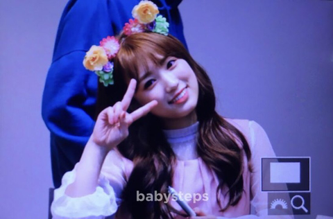 아이즈원 사인회 사진 몇장 | 인스티즈