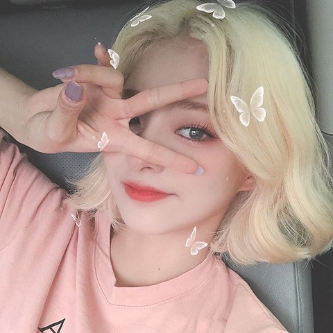 주말마다 찾아오는 프로미스나인 이나경🐥 (금발 .ver) | 인스티즈