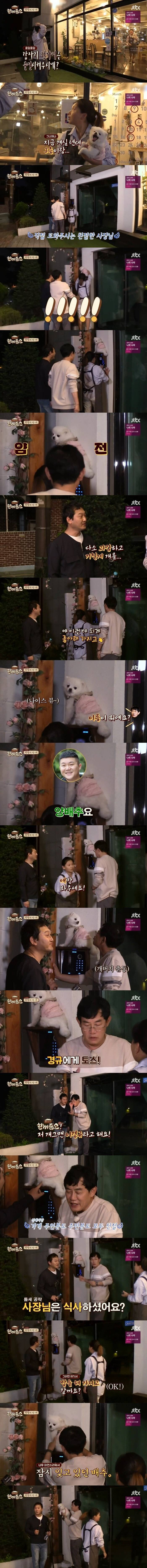 한끼줍쇼에 나온 핵짱귀 댕댕이...양배추.JPG | 인스티즈