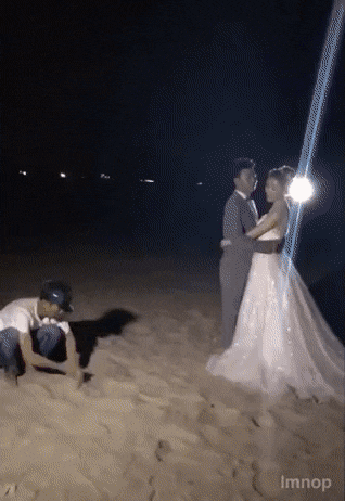 웨딩사진 고인물...gif | 인스티즈