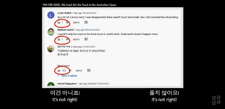 유튜브 일부 한국채널에서 한국어 댓글은 없고 영어 댓글만 가득한 이유.jpg | 인스티즈