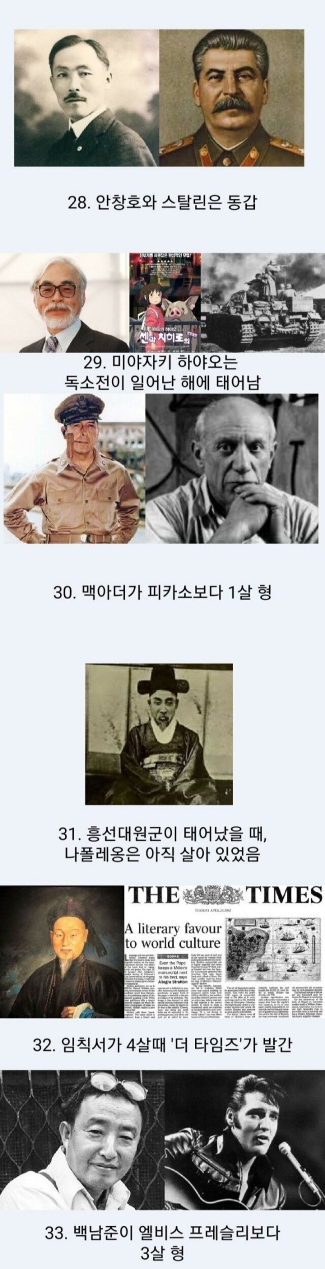 신기한 역사 사실들.jpg | 인스티즈