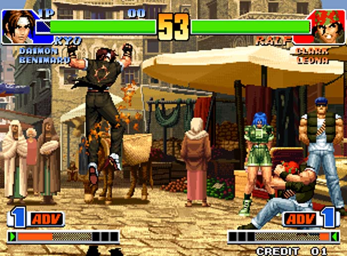 킹오파 시리즈중 최고걸작 KOF 98 | 인스티즈