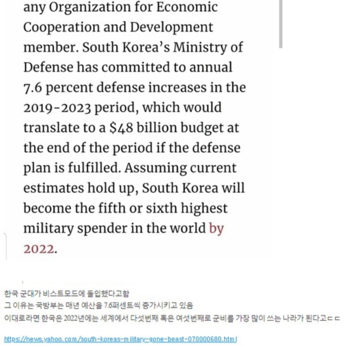 해외 외교전문 잡지에서 평가한 한국군 | 인스티즈