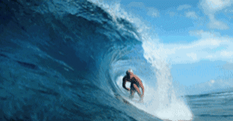 물 속에서 본 파도 | 인스티즈