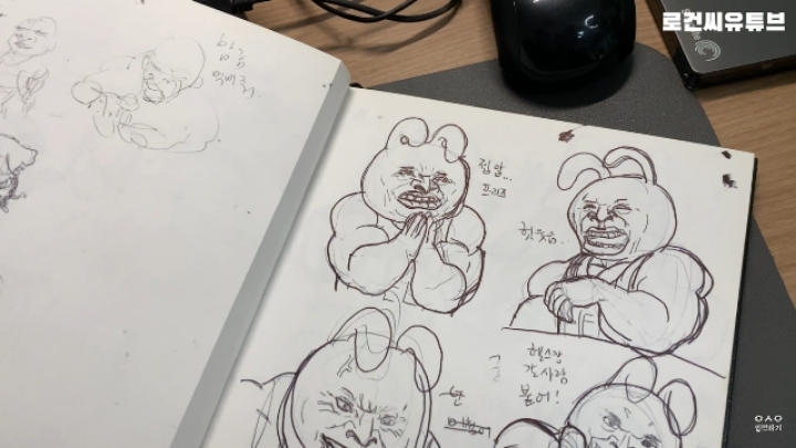 가짜사나이 로건 교관 그림 실력ㄷㄷㄷ.jpg | 인스티즈