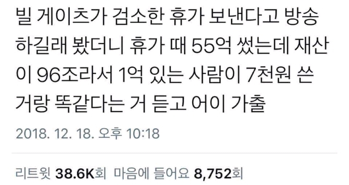 검소한 빌게이츠 | 인스티즈