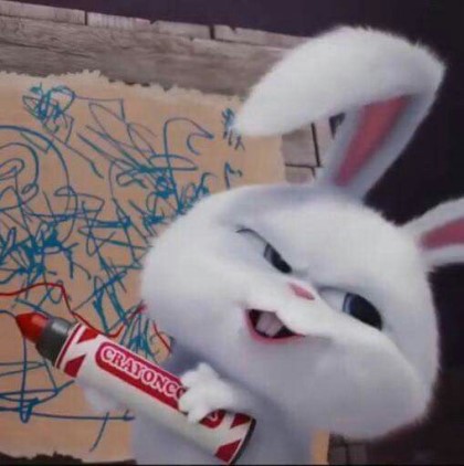 마이펫의 이중생활에서 핵귀여운 스노우볼.gif | 인스티즈