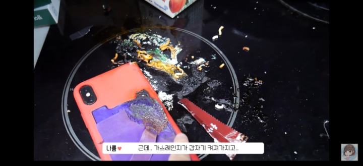 인덕션에 아이폰 녹여버린 유튜버 | 인스티즈