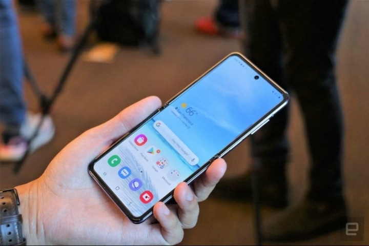 갤럭시 Z 플립 실사 | 인스티즈