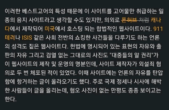 세계의 온갖 잔인한 영상 다 올라오는데 의외로 합법인 사이트.jpg | 인스티즈