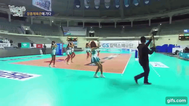 치어리더랑 춤추는 이재형 | 인스티즈