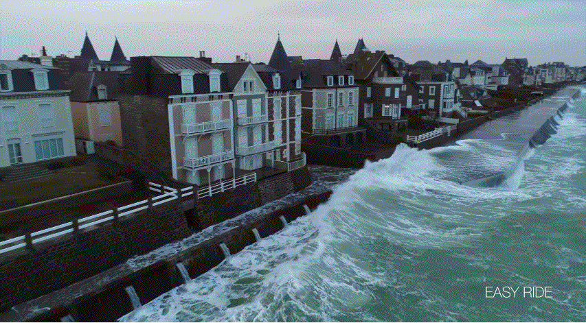 파도가 창을 닦는 해변 | 인스티즈