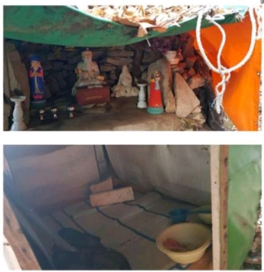 산속에 이상한 천막있어서 가봤다 | 인스티즈