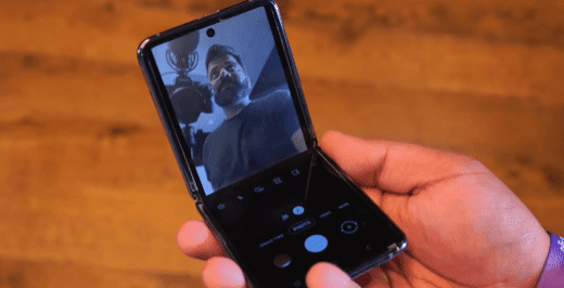 갤럭시 Z 플립 골드/퍼플.gif | 인스티즈