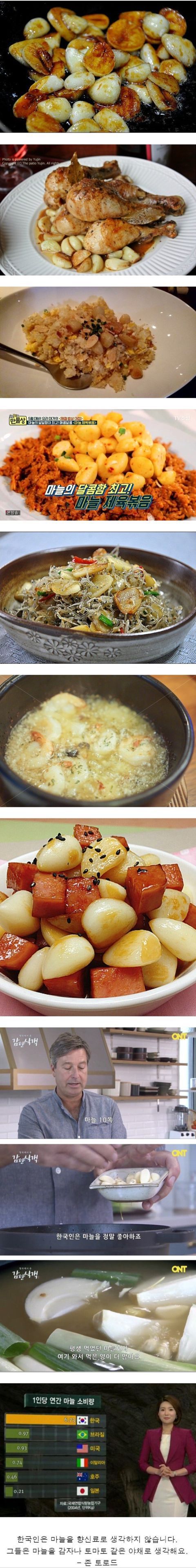 한국인에게 마늘이란 | 인스티즈