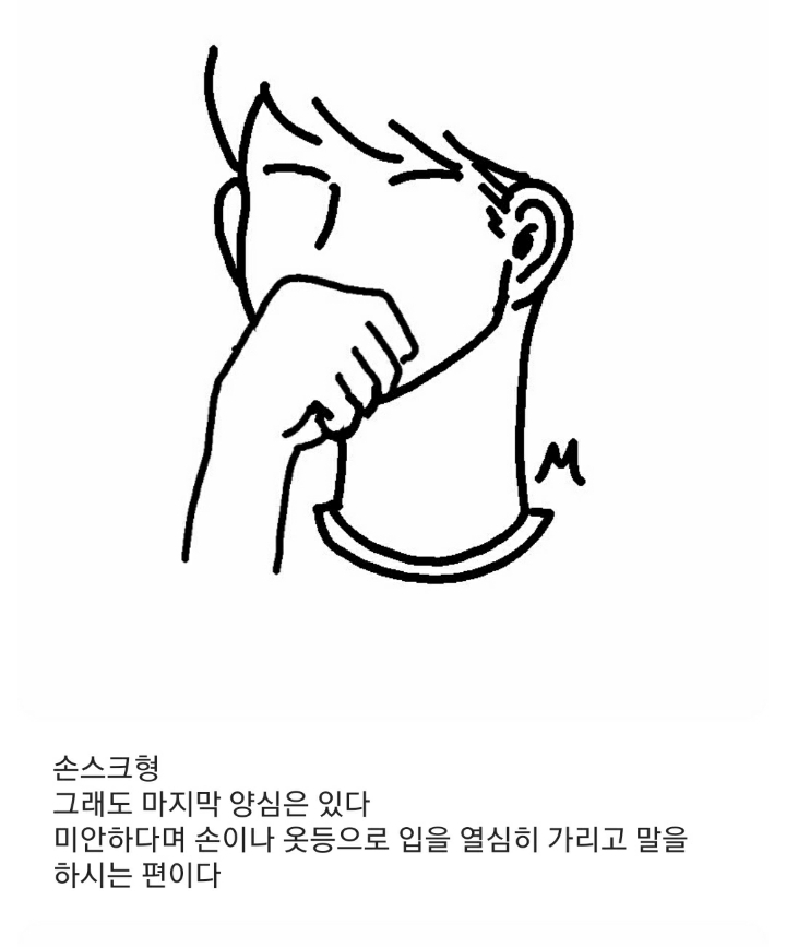 편의점 알바생이 정리한 손님 마스크 유형 | 인스티즈