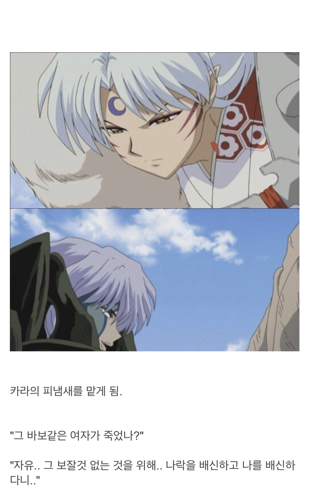이누야샤 최고의 명장면.jpg | 인스티즈