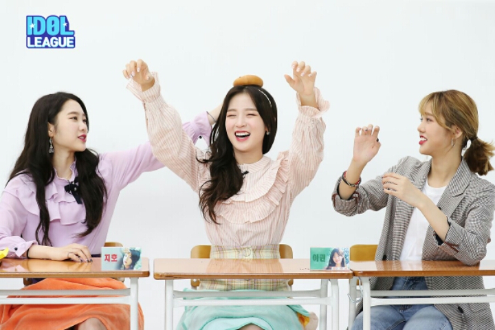 오마이걸 아이돌리그 현장 비하인드.jpg | 인스티즈