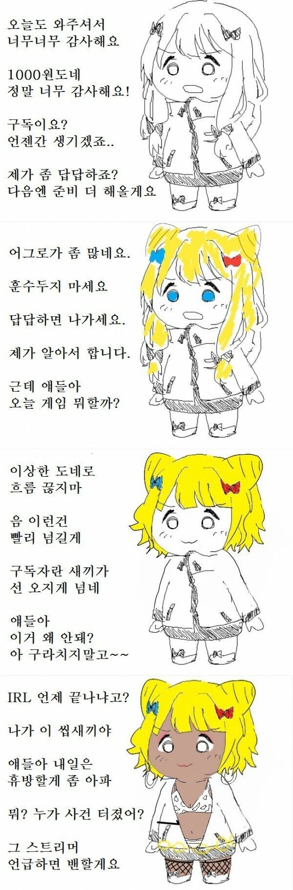 스트리머가 바뀌는 과정 | 인스티즈