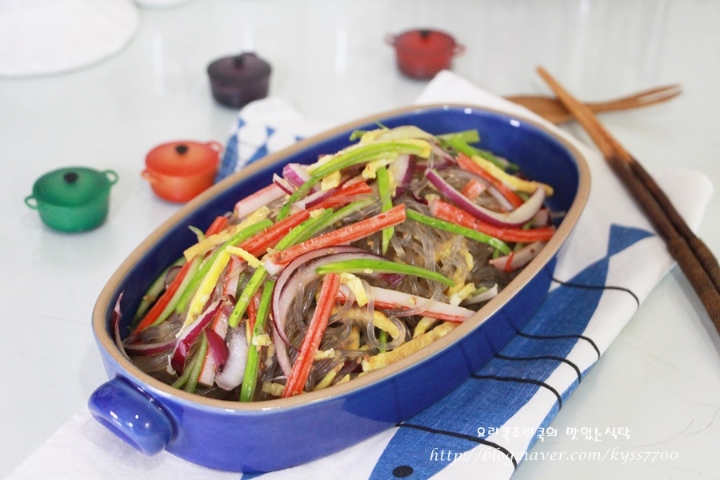 오이가 들어가서 아삭한 오이잡채...jpg | 인스티즈