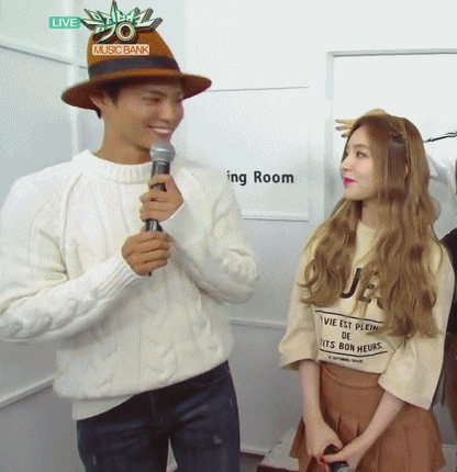 아이린을 웃게 하는 유일한 남자...gif | 인스티즈