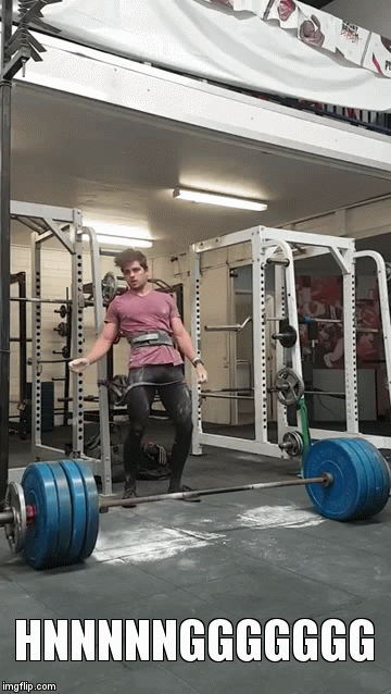 데드리프트의 위험성.gif | 인스티즈