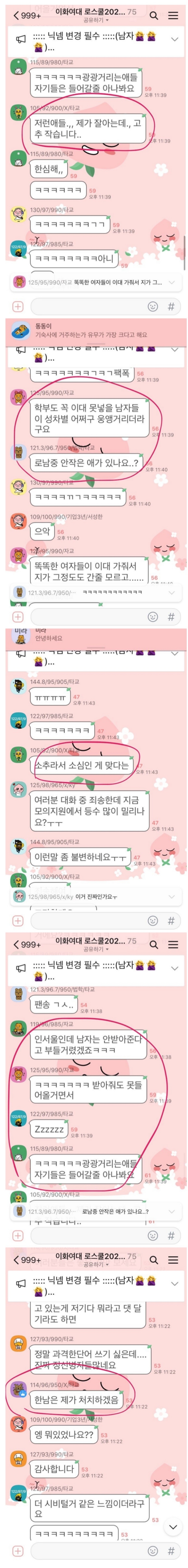 모 여대 로스쿨 준비생들 단톡 | 인스티즈