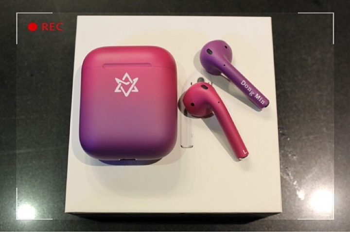 연예인 에어팟 커스텀.jpg | 인스티즈