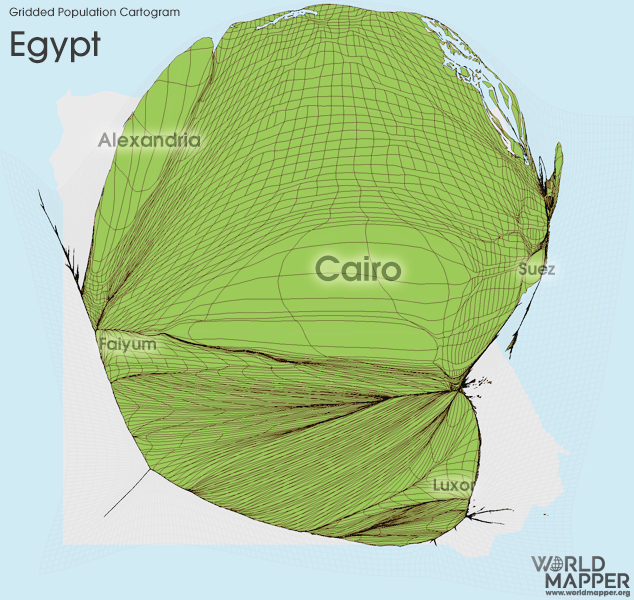 각 나라별 수도권 (혹은 대도시) 집중화를 보여주는 지도 | 인스티즈