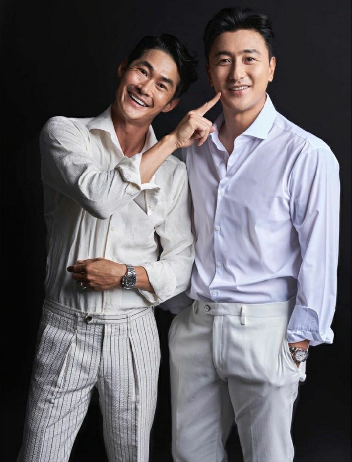 다이어트 하고 배정남이랑 화보 찍은 안정환.jpg | 인스티즈