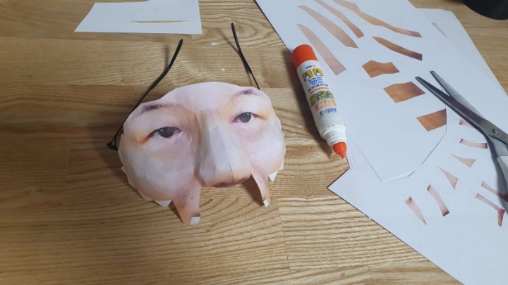 주호민 가면 만들기 | 인스티즈