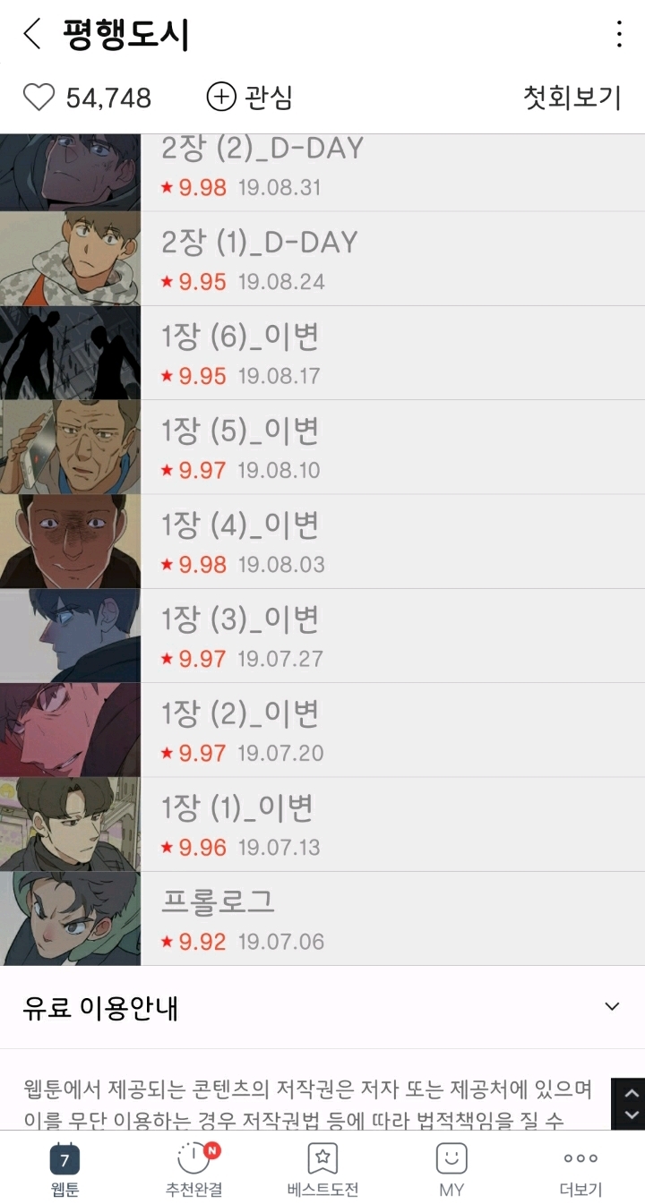 하위권에 있기 아까운 네이버 웹툰 몇개 | 인스티즈