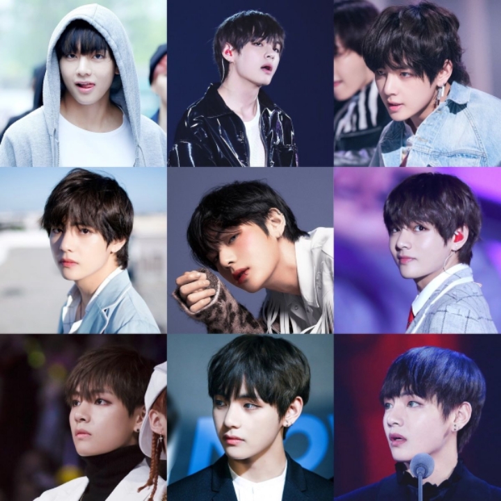 방탄소년단 뷔로 보는 머리색깔 | 인스티즈