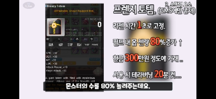 해외 전용 메이플스토리에 있는 직업과 맵을 알아보자! | 인스티즈