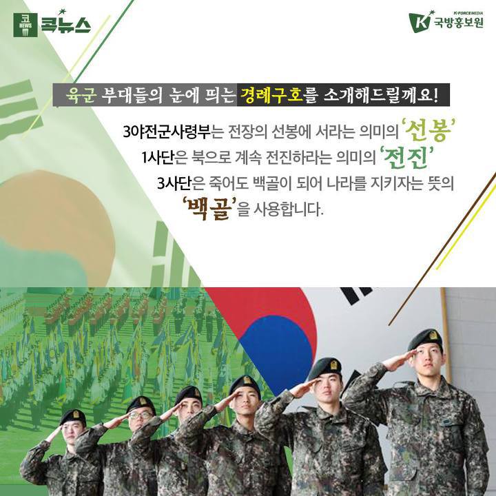 군대 부대별 다양한 경례 구호 | 인스티즈