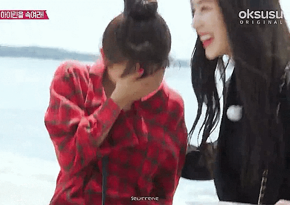 겨드랑이 사냥꾼 아이린.gif | 인스티즈