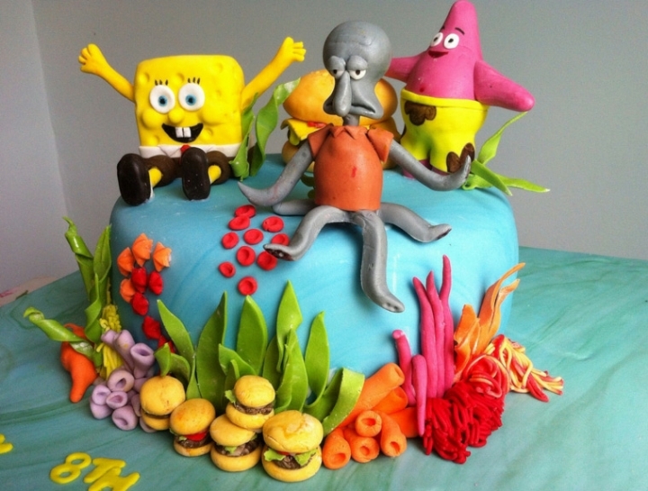 스폰지밥 케이크 | 인스티즈