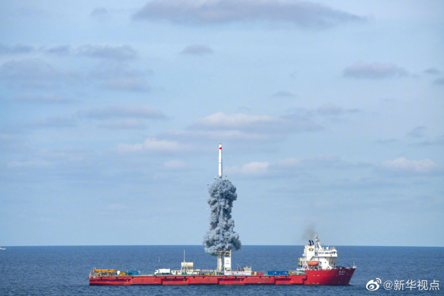 중국이 서해상에서 발사한 로켓의 노골적인 발사궤도 | 인스티즈