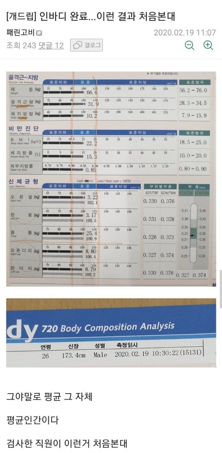 검사한 직원이 감탄한 인바디.jpg | 인스티즈