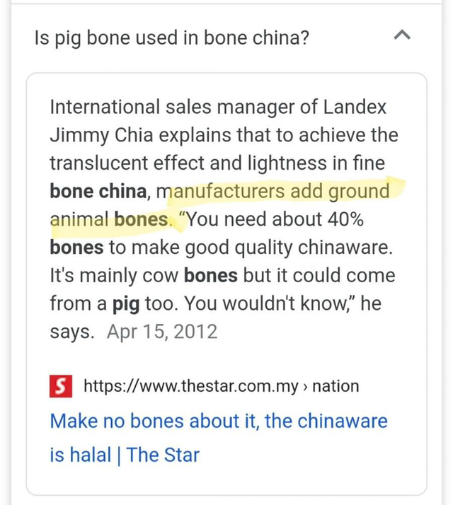 고급 도자기는 왜 본차이나 "Bone China"라고 불리는 걸까? | 인스티즈