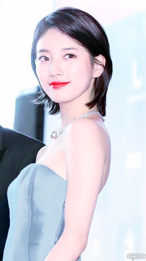 진짜 자연스럽게 붙임머리를 한 수지 | 인스티즈