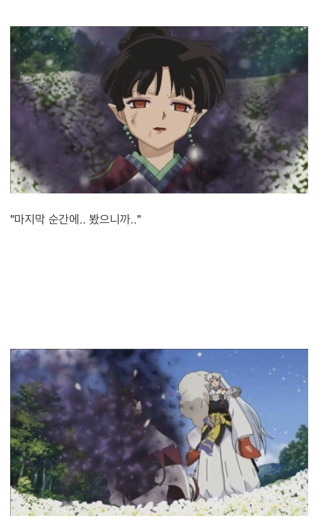 이누야샤 최고의 명장면.jpg | 인스티즈