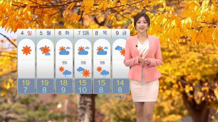 최아리 MBC 기상캐스터 생방송중 애교 | 인스티즈