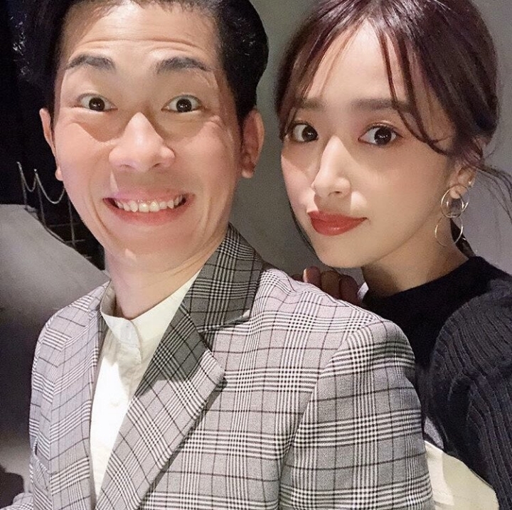 시미켄 닮은 무명 개그맨과 결혼해 화제가 된 일본 모델 ㄷㄷㄷㄷ | 인스티즈