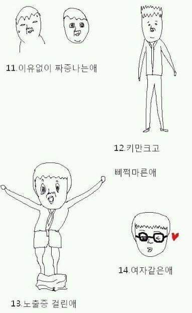반에 한명씩은 있는 애들 | 인스티즈