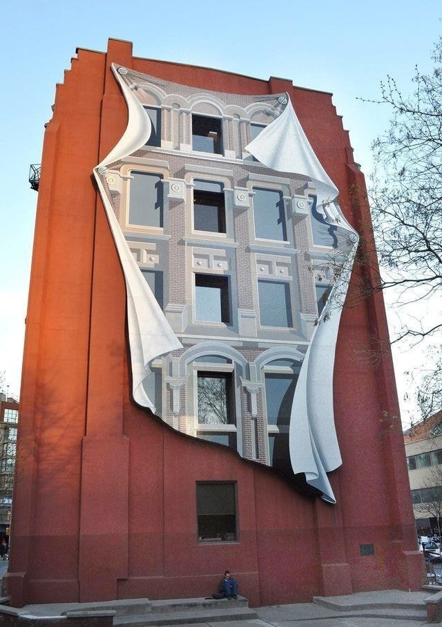 독특한 건물 벽화 .JPG | 인스티즈