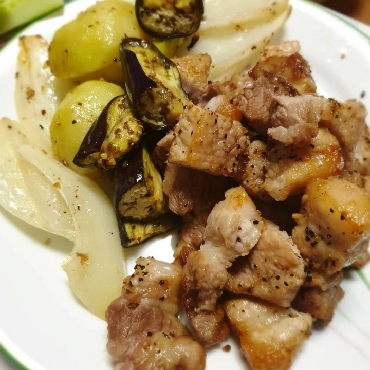 에어프라이어로 구운 삼겹살 | 인스티즈